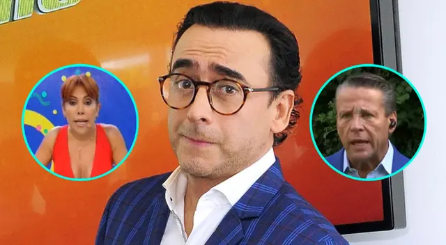 Adal Ramones se encontraba dando una entrevista cuando se mostró sorprendido al saber que Magaly Medina y Alfredo Adamé protagonizaron una discusión. Adal Ramones se encontraba dando una entrevista cuando se mostró sorprendido al saber que Magaly Medina y Alfredo Adamé protagonizaron una discusión.