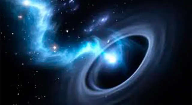 Agujero negro en el espacio Agujero negro en el espacio
