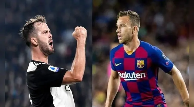 Barcelona y Juventus cambiaron figuritas en el mediocampo