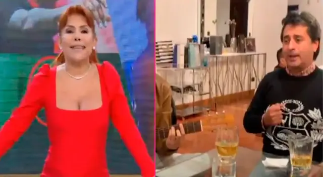 Magaly Medina expone a Alfredo Zambrano. Magaly Medina expone a Alfredo Zambrano.