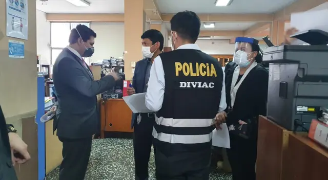 Realizan intervención en la Municipalidad de Chorrillos. Realizan intervención en la Municipalidad de Chorrillos.