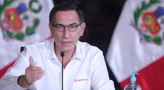 Martín Vizcarra ofreció conferencia de prensa este martes 30 de junio | Foto: Andina