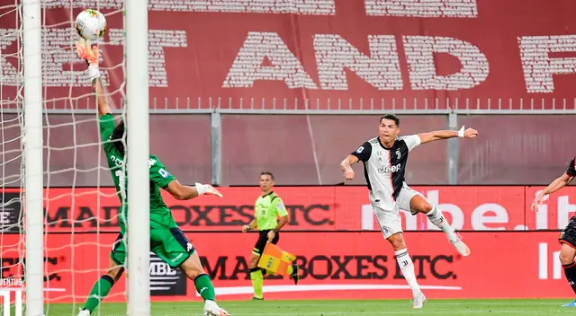 Cristiano Ronaldo anotó en la victoria de la Juventus.