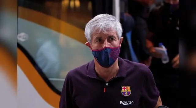 A Quique Setién no le gustó el empate frente a los colchoneros