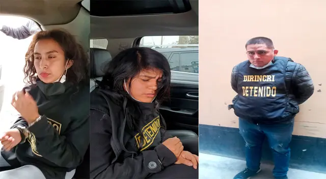 Las mujeres y uno de los varones detenidos