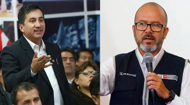 Víctor Zamora es interpelado por la Comisión de Salud del Congreso