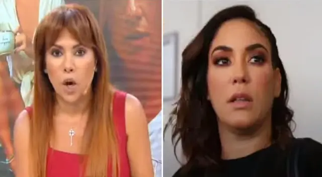 Magaly Medina arremete contra Tilsa Lozano.