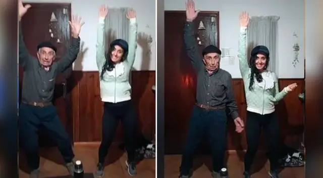 Los singulares pasos del hombre sorprendieron a los internautas en las redes sociales. Los singulares pasos del hombre sorprendieron a los internautas en las redes sociales.