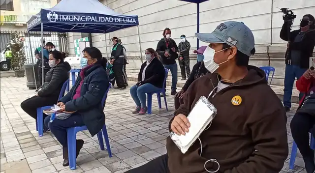 Segunda campaña 'Lima te cuida'.