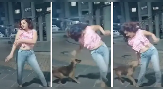 la descripción que puso la joven tras realizar el clip fue “Todo por un video de TikTok”. la descripción que puso la joven tras realizar el clip fue “Todo por un video de TikTok”.