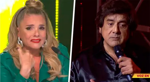 Johanna San Miguel rompió en llanto tras escuchar a ‘Raphael’ .