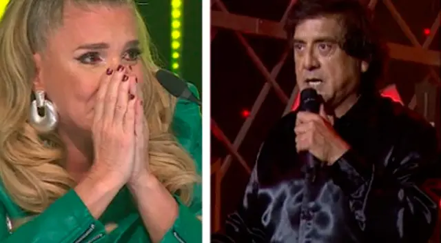 Johanna San Miguel rompió en llanto tras escuchar a ‘Raphael’ .