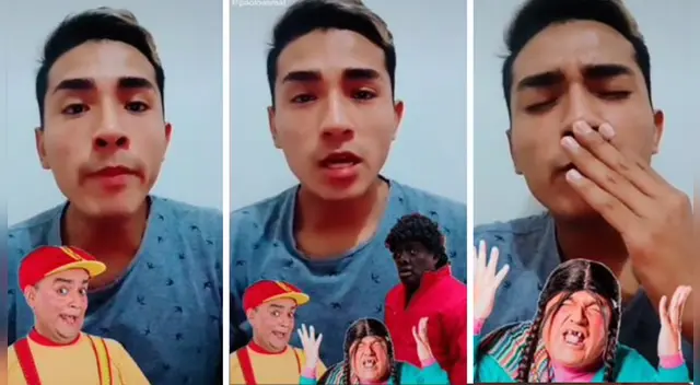 El joven sorprendió en las redes sociales con su talento para la imitación.