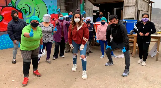 Siguen apoyando  los más necesitados