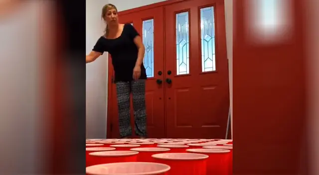 La épica reacción de una madre ante la broma de su hijo La épica reacción de una madre ante la broma de su hijo