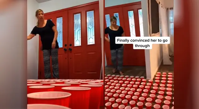 La épica reacción de una madre ante la broma de su hijo La épica reacción de una madre ante la broma de su hijo