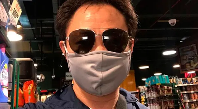 El ex parlamentario Kenji Fujimori sorprendió al comentar la fotografía de la parodia que le haría Jorge Benavides.