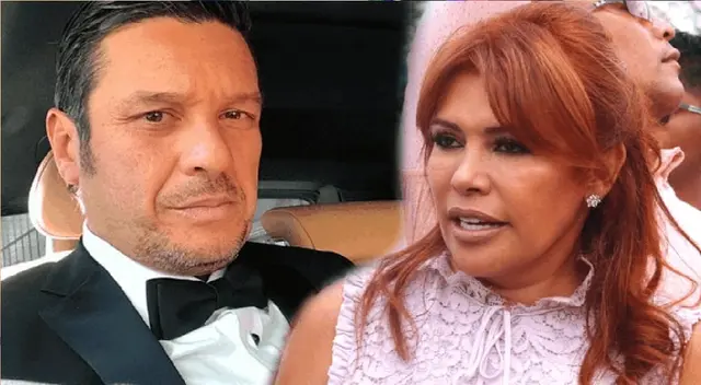 Magaly Medina le recordó fuertes imágenes al actor. Magaly Medina le recordó fuertes imágenes al actor.