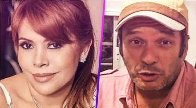 Magaly Medina le recordó fuertes imágenes al actor. Magaly Medina le recordó fuertes imágenes al actor.