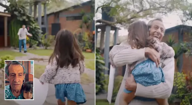 Abuelo y nieta son la sensación en las redes sociales durante la cuarentena. Abuelo y nieta son la sensación en las redes sociales durante la cuarentena.