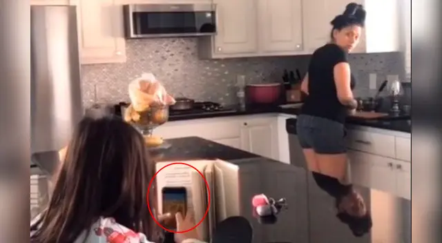 El divertido video causó sensación en las redes sociales. El divertido video causó sensación en las redes sociales.