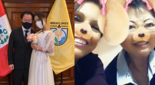 Kenji Fujimori y Erika Muñoz se casaron: conoce el motivo de la inasistencia de su mamá Susana Higuchi. Kenji Fujimori y Erika Muñoz se casaron: conoce el motivo de la inasistencia de su mamá Susana Higuchi.