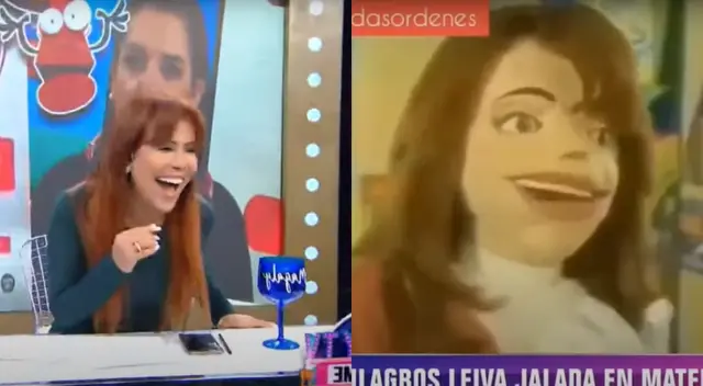 Magaly Medina se burló de Milagros Leiva tras cometer error en pleno programa en vivo. Magaly Medina se burló de Milagros Leiva tras cometer error en pleno programa en vivo.