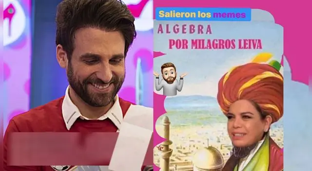 Rodrigo González muestra gracioso meme sobre Milagros Leiva Rodrigo González muestra gracioso meme sobre Milagros Leiva
