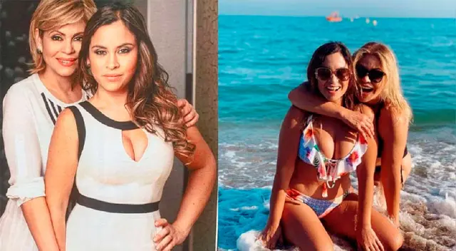 Gisela Valcárcel le cocina a Ethel Pozo.