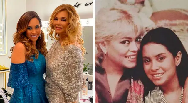 Gisela Valcárcel le cocina a Ethel Pozo.