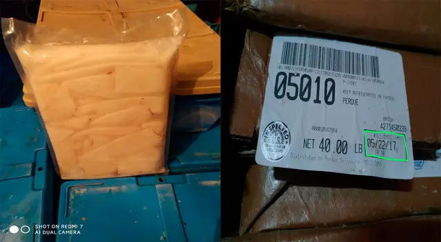 Los productos y etiquetas con fecha vencida Los productos y etiquetas con fecha vencida