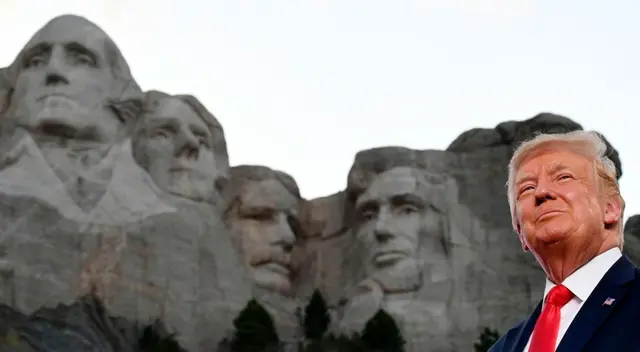 Donald Trump estuvo en Dakota del Sur para comenzar los festivos por el Día de la Independencia. Donald Trump estuvo en Dakota del Sur para comenzar los festivos por el Día de la Independencia.