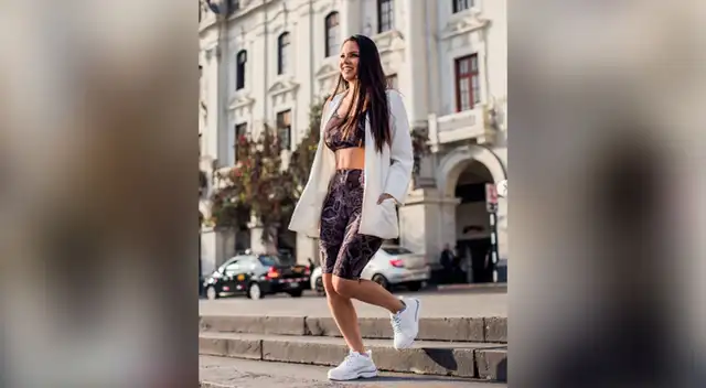 La modelo Andrea San Martín señaló que a pesar de haber bajado de peso no llega a lo ideal.