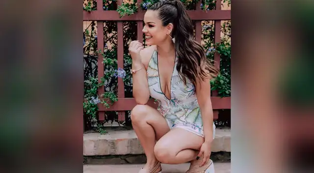 La modelo Andrea San Martín señaló que a pesar de haber bajado de peso no llega a lo ideal.