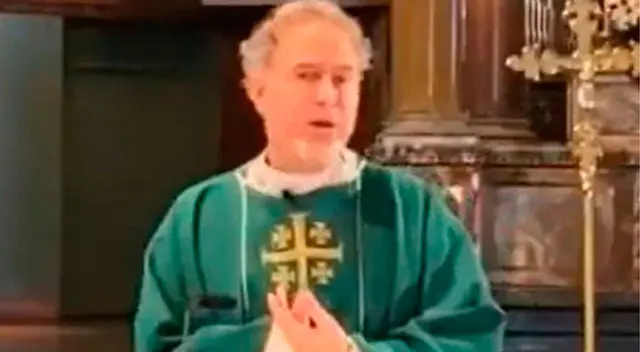 Padre Rick Walsh, sacerdote de la iglesia católica de Nueva York.