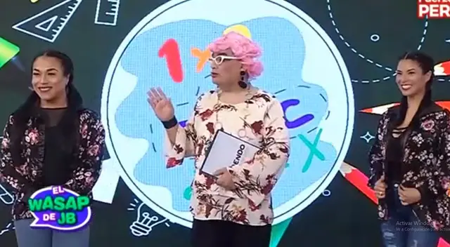 El Wasap de JB hizo divertido sketch junto a Stephanie Orúe y Dayanita