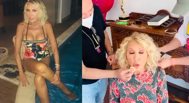 Laura Bozzo presenta público ficticio en set de grabación por temor a contagios Laura Bozzo presenta público ficticio en set de grabación por temor a contagios