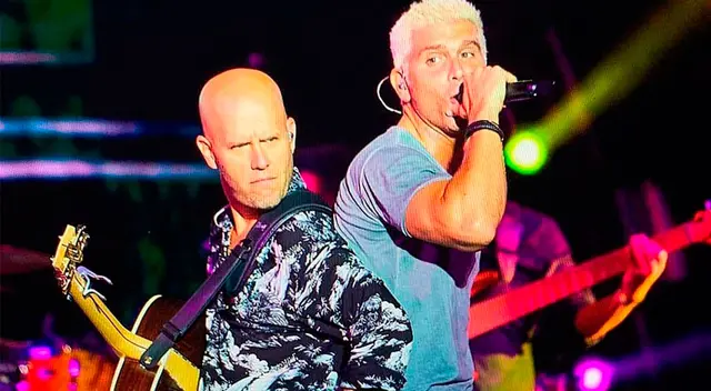 Gian Marco y Christian Meier se reencuentran. Gian Marco y Christian Meier se reencuentran.