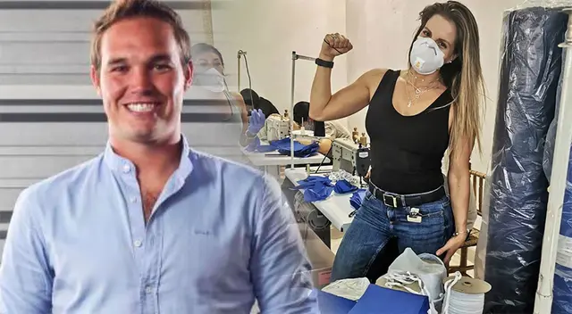 George Forsyth chotea a Alejandra Baigorria. George Forsyth chotea a Alejandra Baigorria.