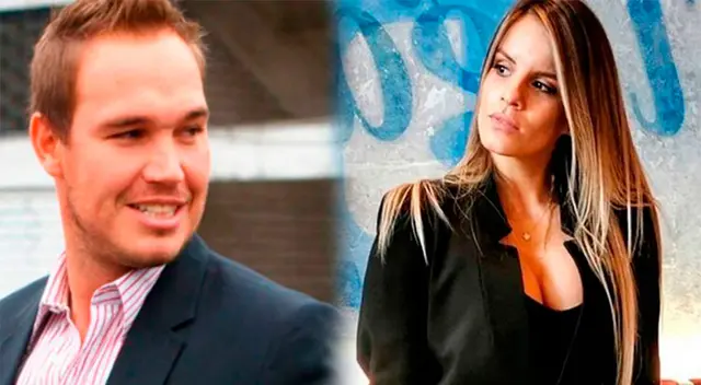 George Forsyth chotea a Alejandra Baigorria. George Forsyth chotea a Alejandra Baigorria.