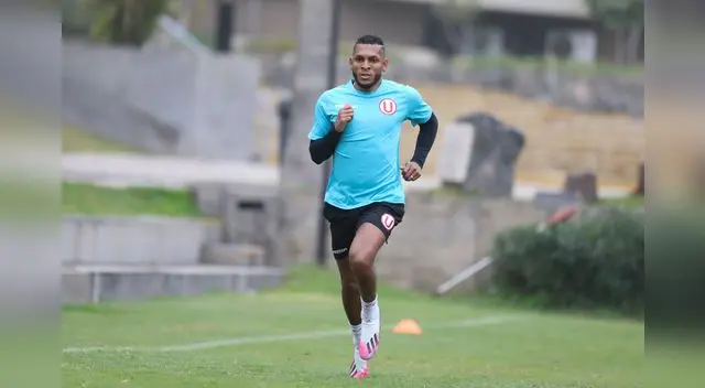 Alberto Quintero en plena rutina