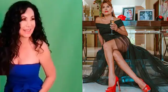 Janet Barboza se burla de Magaly Medina: "Su cuello lo tiene como el de un pavo"