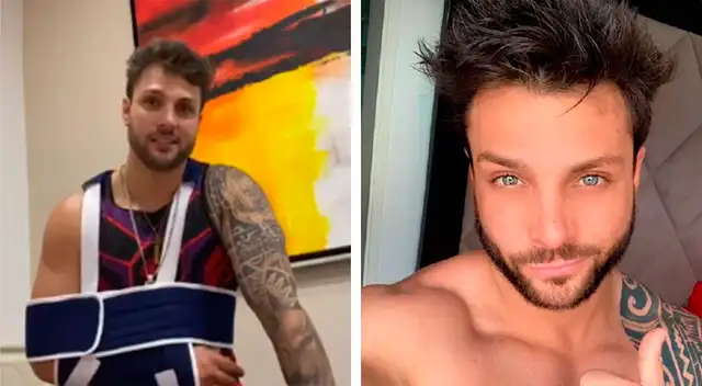 Nicola Porcella reveló que conversó con un fisioterapeuta peruano, y que este le recomendó dejar de usar cabestrillo tras la lesión que sufrió en Guerreros 2020.