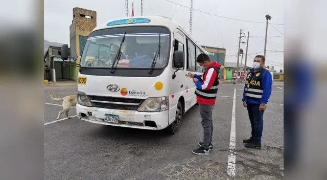Estaban en vehículos particulares. Todos fueron trasladados a la comisaria de Pucusana.