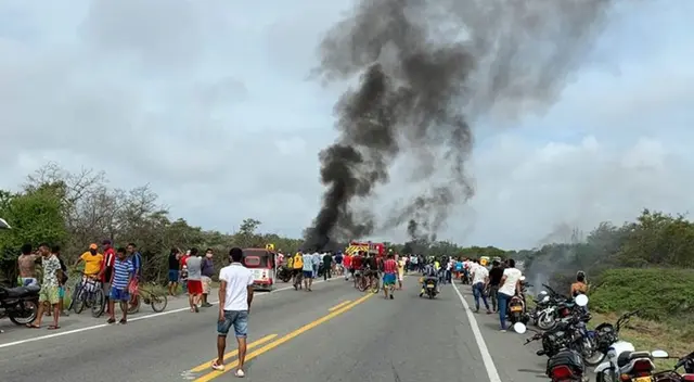 Accidente de tránsito en Pueblo Viejo, Colombia, se hizo viral en las redes sociales. Accidente de tránsito en Pueblo Viejo, Colombia, se hizo viral en las redes sociales.