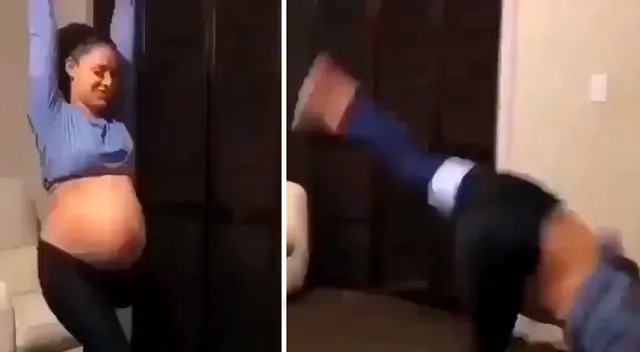 La mujer embarazada ha causado gran indignación en las redes sociales.