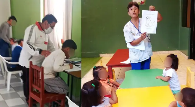 Menores del Centro Acogida Residencial del Inabif siguen sus lecciones