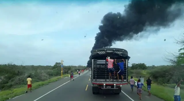 Accidente de tránsito en Pueblo Viejo, Colombia, se hizo viral en las redes sociales. Accidente de tránsito en Pueblo Viejo, Colombia, se hizo viral en las redes sociales.