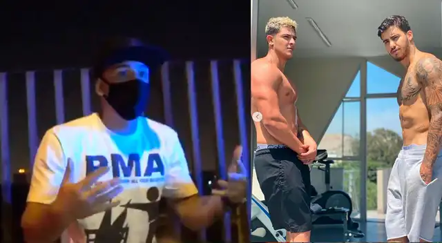 Los amigos Emilio Jaime y Beto Da Silva fueron intervenidos por la policía por no querer ser grabados por las cámaras de Magaly TV. Los amigos Emilio Jaime y Beto Da Silva fueron intervenidos por la policía por no querer ser grabados por las cámaras de Magaly TV.