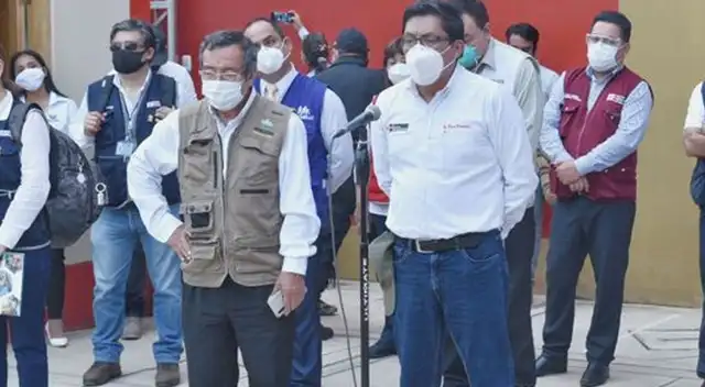 Gobernador de Madre de Dios que dio positivo a COVID-19 se reunió días antes con Zevallos y ministros.